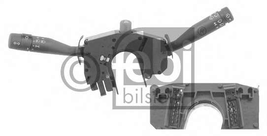 Выключатель, головной свет; Мигающий указатель; Переключатель стеклоочистителя; Выключатель на колонке рулевого управления