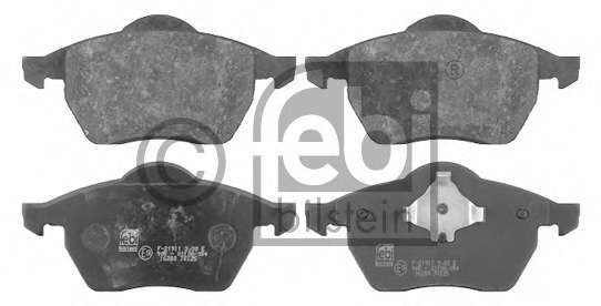 Комплект тормозных колодок, дисковый тормоз