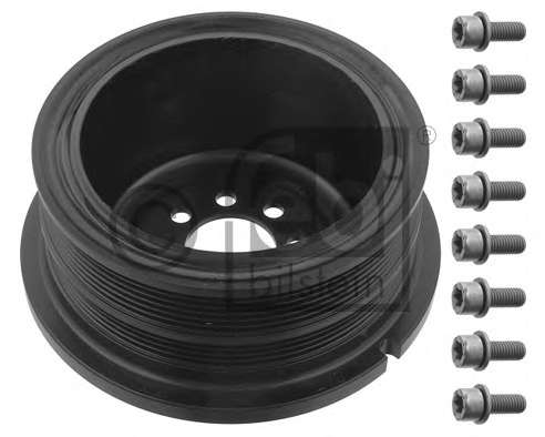 Ременный шкив, коленчатый вал