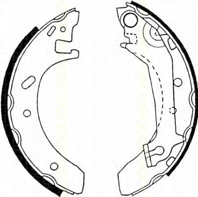 Комплект тормозных колодок