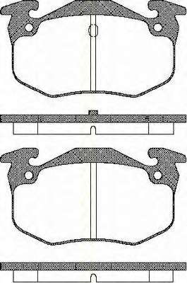 Комплект тормозных колодок