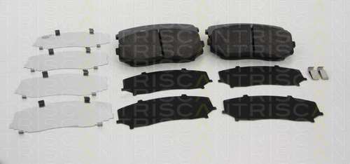 Комплект тормозных колодок, дисковый тормоз