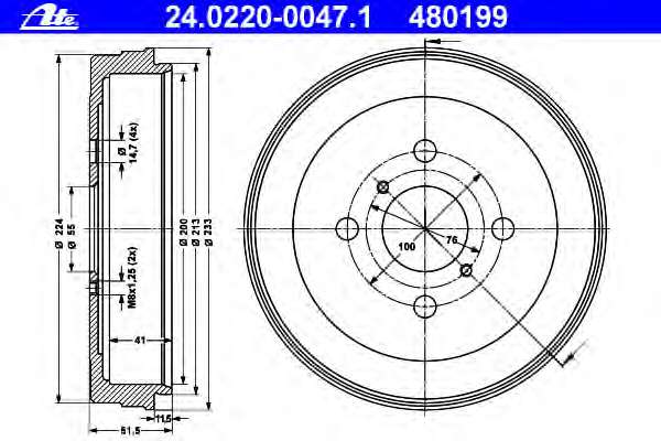 Тормозной барабан