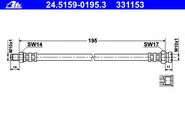 Тормозной шланг