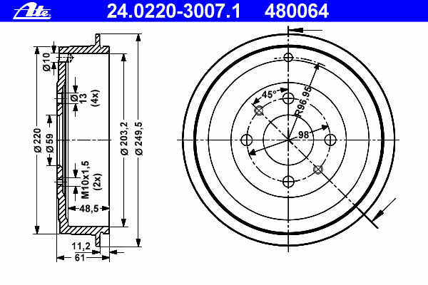 Тормозной барабан