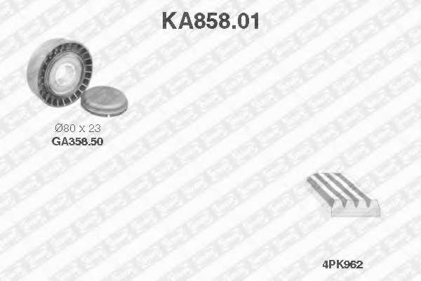 Поликлиновой ременный комплект