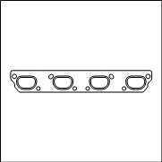 Прокладка, выпускной коллектор