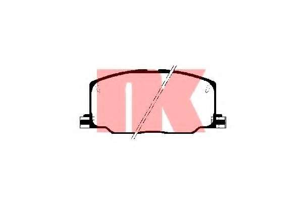 Комплект тормозных колодок, дисковый тормоз