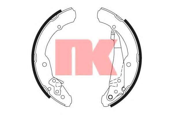 Комплект тормозных колодок