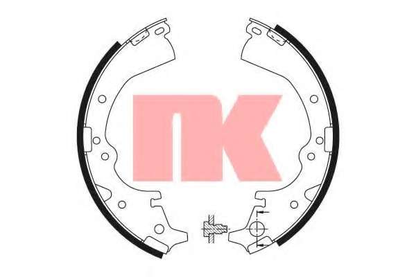Комплект тормозных колодок