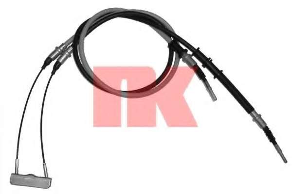 Трос, стояночная тормозная система