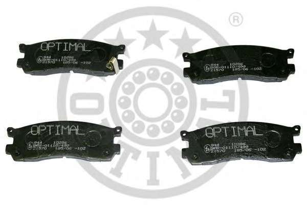 Комплект тормозных колодок, дисковый тормоз