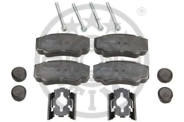 Комплект тормозных колодок, дисковый тормоз