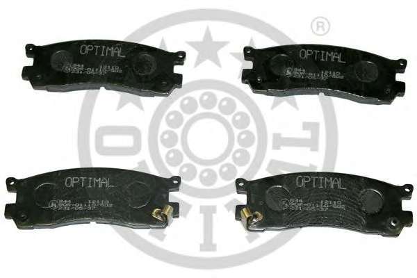 Комплект тормозных колодок, дисковый тормоз