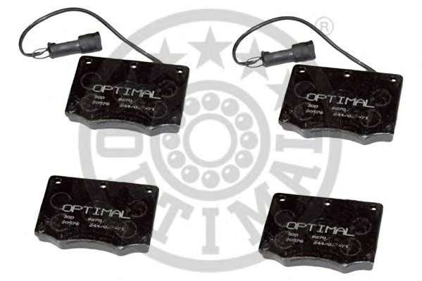 Комплект тормозных колодок, дисковый тормоз