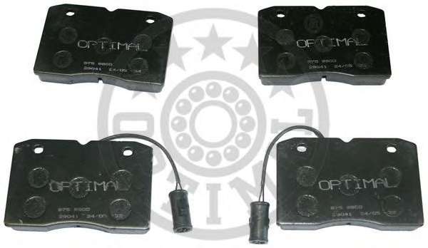 Комплект тормозных колодок, дисковый тормоз