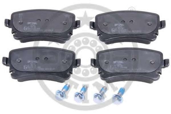 Комплект тормозных колодок, дисковый тормоз