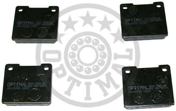 Комплект тормозных колодок, дисковый тормоз