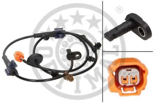 Датчик, частота вращения колеса