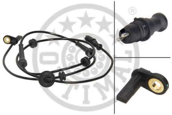 Датчик, частота вращения колеса