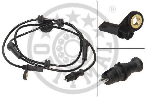 Датчик, частота вращения колеса