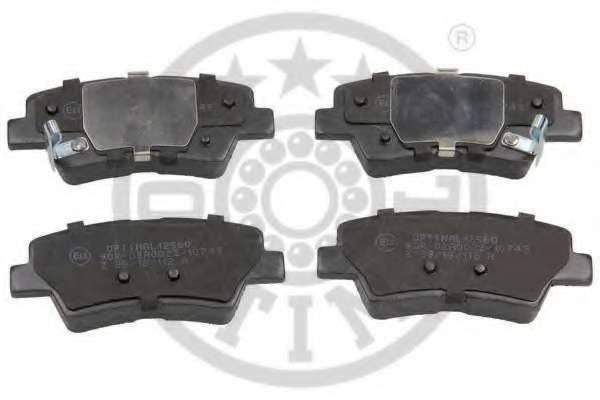 Комплект тормозных колодок, дисковый тормоз