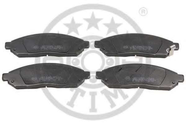 Комплект тормозных колодок, дисковый тормоз