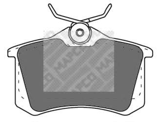 Комплект тормозных колодок, дисковый тормоз