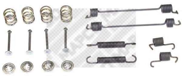 Комплектующие, тормозная колодка