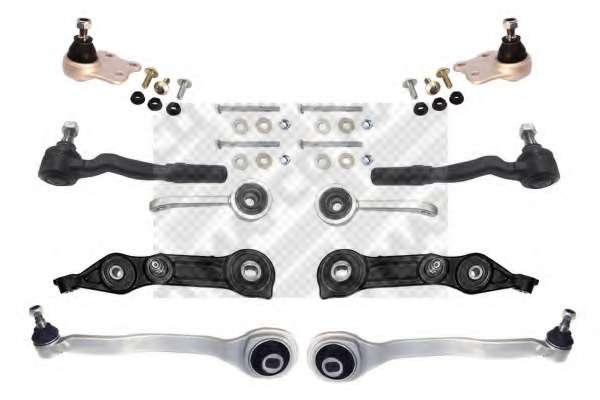 Комлектующее руля, подвеска колеса