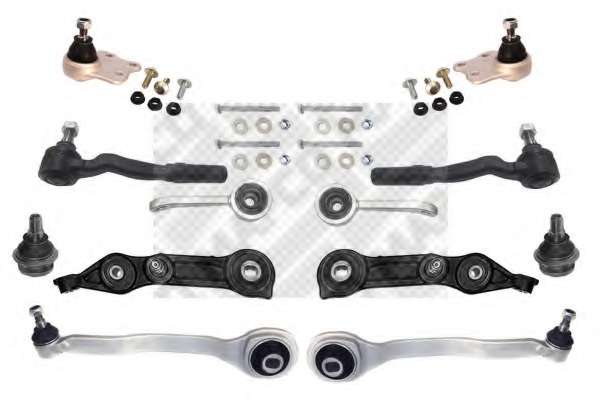 Комлектующее руля, подвеска колеса