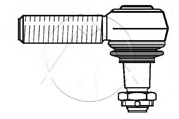 Наконечник поперечной рулевой тяги